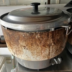 【引取限定】業務用ガス炊飯器2台セット