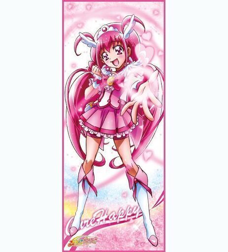 新品未開封 スマイル プリキュア 等身大タペストリー キュアハッピー 星空みゆき