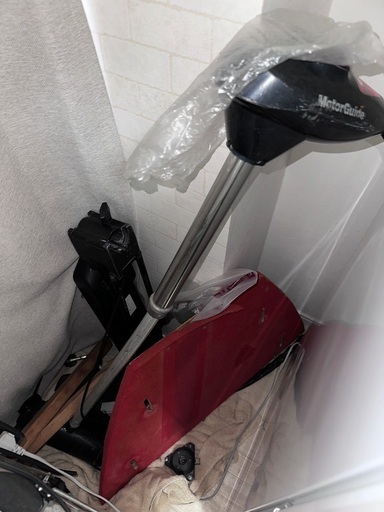 フットコン魚探セット　エレキ/ボート/バスフィッシング/MotorGuide fw-fb 46 lbs thrust