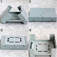 卸商品 約220個セット エスビットと同サイズ 固形燃料ストーブ 収納袋付き