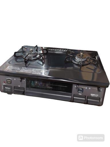 【売ります】パロマ　二口＋グリル付コンロ　LPガス（プロパンガス）用　PA−S46B−R　2024年製 　未使用品