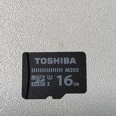 TOSHIBA microSDカード  16GB