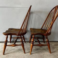 イギリスヴィンテージ コテージチェア スティックバックチェア ウィンザーチェア ダイニングチェア リビングチェア チェア 椅子 イス ヴィンテージ ビンテージ アンティーク 2脚セット