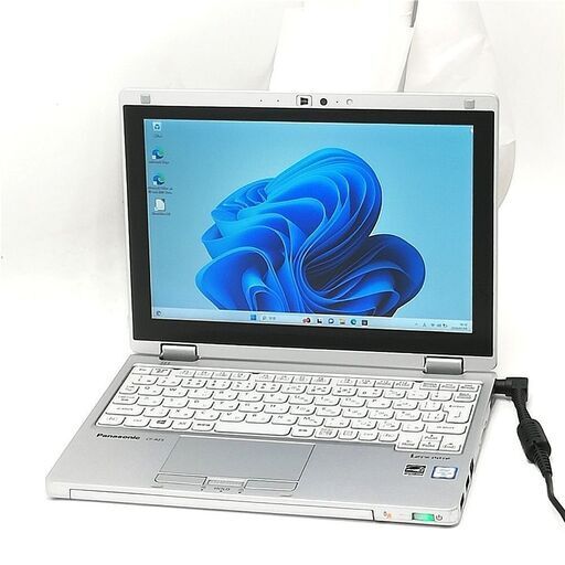 BIOS使用時間短 高速SSD タッチ可 日本製 10.1型 中古ノートPC Panasonic CF-RZ5PFDVS 第6世代CoreM 無線 Bluetooth カメラ Win11 Office済