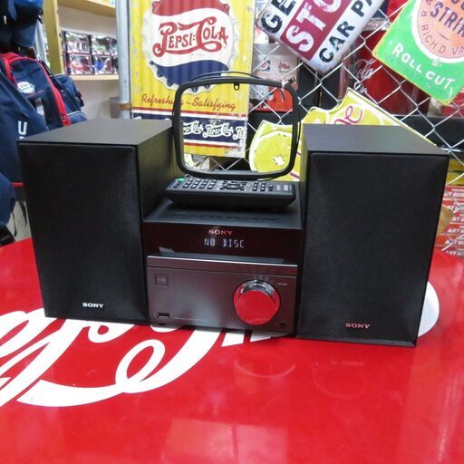 ソニー ミニコンポ CD/Bluetooth/FM/AM 2018年製 動作確認済み|江別市のリサイクルショップドロップ
