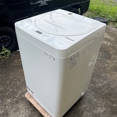 美品✨ 激安洗濯機!! SHARP 2020年 5.5kg ES-GE5D 家電 生活家電 洗濯機