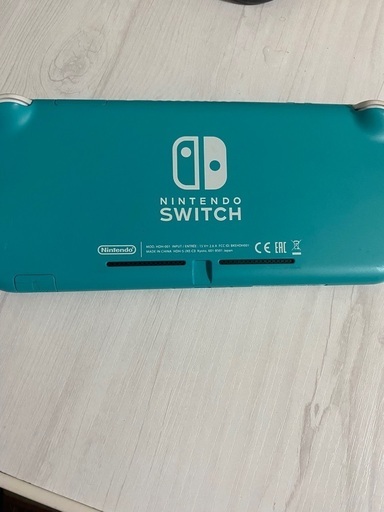 Switchライト　ターコイズ色