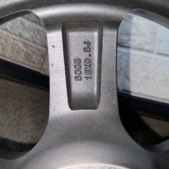 18インチ 9.5j ＋10 2本