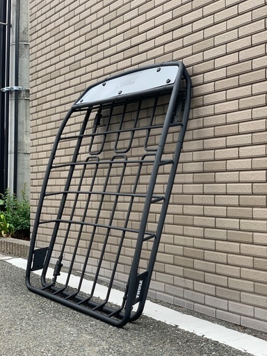 スーリー THULE ルーフキャリア&ウィングバー　TH859XT TH9595B キャリアネット ストラップ付