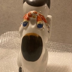 猫置物　招き猫　三毛猫　アンティーク