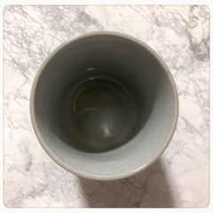 ご購入者様決定꒰未使用꒱貫入 縦縞模様 夫婦湯呑み茶碗 和