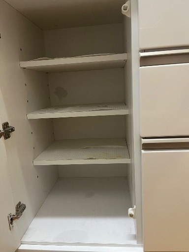 訳あり値下げ カップボード 食器棚 ブラックアンドホワイト 120cm幅