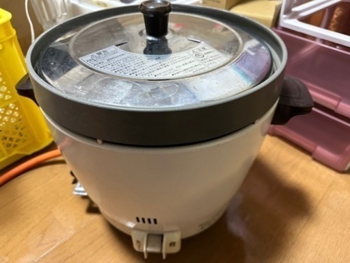 中古業務用2升ガス炊飯器