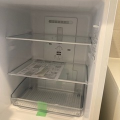 2022年製SHARP 2ドア冷蔵庫 つけかえどっちもドア左右付替冷蔵庫形名 SJ-D 15