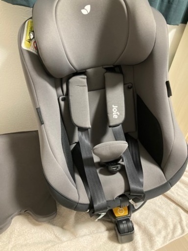 【決まりました!】Joie ジョイー　チャイルドシート　ISOFIX 回転式　美品　グレー　新生児　出産準備