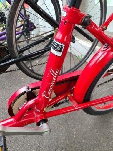 ☆店頭にて試乗可☆ J7220 ミニサイクル自転車 20インチ レッド