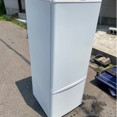 アース万代店　美品　21年製 パナソニック 168L 2ドア 冷蔵庫 NR-B17F