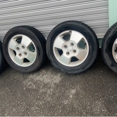 纯正スズキ　純正　アルミ　13インチ　155 65 13 ４本