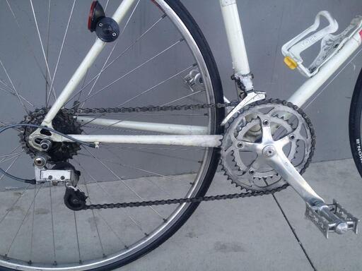 ガンウェル クロモリ ロードバイク TANGE900 サンツアー Wレバー 中古