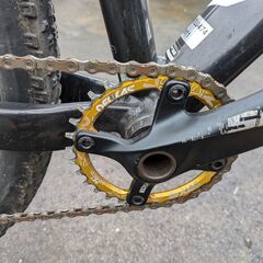 MTB・メリダビッグセブン/アルミ470CM11Sフロントシングルに交換