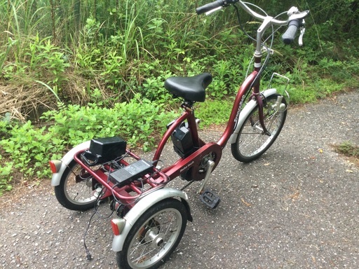 フランスベット フランスベッド 電動アシスト三輪自転車 ASU-3W01 開梱 