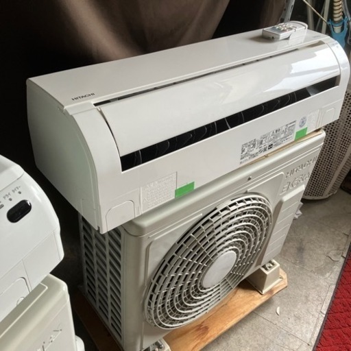 取付込み保証付、日立2018年2.2KW 取付工事込み)日立18畳 省エネ