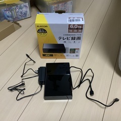テレビ録画　外付けHDD  ELD-HTV060UBK