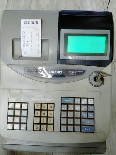 CASIOレジスターＴＥ-120店舗用