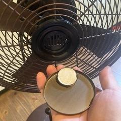 rir-350 ドウシシャ　金属製羽　扇風機　メタルブラウン　メタルファン