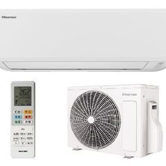 新品】2024モデル 6-8畳,標準工事込み,インボイス対応 Hisense