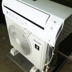 P492【手渡しのみ】2022年製　シャープ　プラズマクラスター　エアコン　～15畳　AC-220PC　中古　P492　動作品