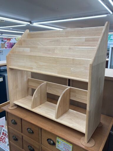 便利でオシャレ絵本棚 絵本/たくさん収納/子供の教科書にも◎973