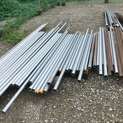 【バラ売り可】2~4m単管パイプ／単管用束石／単管ベースピンコロ バラ売り可】2~4m単管パイプ／単管用束石／単管ベースピンコロ