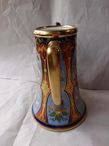 オールドノリタケ金盛上フラワーコーヒーポット - 食器 