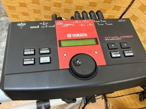 【動作確認済みです 最終値下げ！早い者勝ち！】YAMAHA ヤマハ ドラムセット DTPK95M イス ペダル キックパッド完備 取扱説明書付き