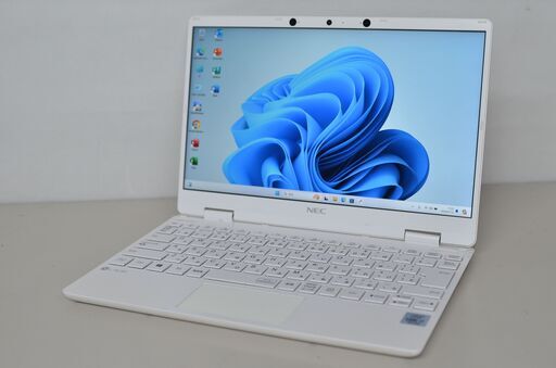 訳あり軽量ノートパソコン NEC NM750/R Windows11+office 爆速SSD512GB core i7-10510Y/メモリ8GB/12.5インチ/WEBカメラ/無線内蔵