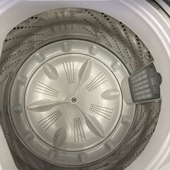 【リサイクルショップ　ピカソ　小松原】★分解洗浄済み★2022年製 パナソニック Panasonic 5kg 全自動洗濯機 ニュアンスグレー NA-F50B15★2137★