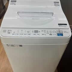 ☆ジモティー割引有☆　S仕/ｼｬｰﾌﾟ/洗濯機/ES-T5E8/5.5kg/2020