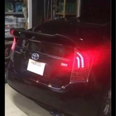 プリウス30前期/後期 フルLEDプリウス30 ライトバー付きテールランプ ※説明欄必読