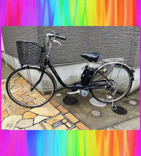 大容量8.9Ah！Panasonic　ビビDX　26インチ　 電動自転車　電動アシスト自転車  7122