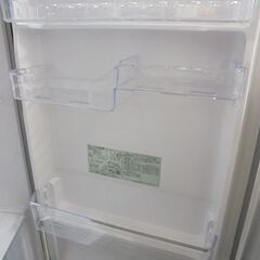 ② 2ドア冷蔵庫 203L 2016年製 日立 R-20FA 200Lクラス HITACHI シルバー系 札幌市 白石店