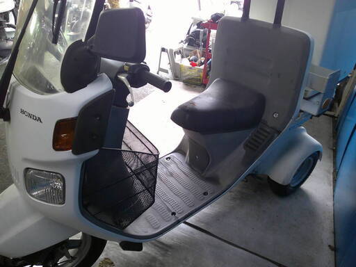 HONDA ジャイロキャノピー2 白 格安提供車 半額配送キャンペーン クランキング確認 期間限定 現状渡し諸経費￥0 横浜 P-Yard HONDA ジャイロキャノピー2 白 格安提供車 半額配送キャンペーン ク