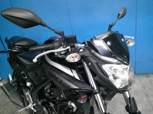 YAMAHA MT-03 黒 車検残R7/10月 名変で乗れます 半額配送