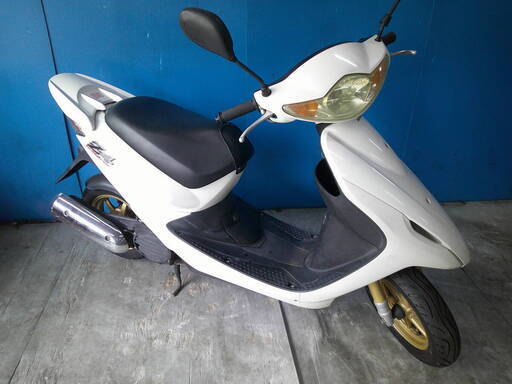 HONDA DIO-Z4-2 白 エ 自賠責加入で乗れます 半額配送キャンペーン 期間限定 現状渡し諸経費￥0- 横浜 P-Yard