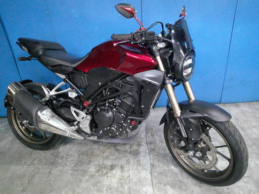 HONDA CB250R-A 赤 エンジン始動確認 自賠責保険で乗れます 半額配送キャンペーン 期間限定 現状渡し諸経費￥0- 横浜 P-Yard
