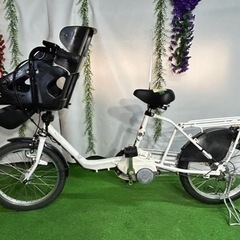 簡易整備済み❣️電動アシスト自転車 子供乗せ 通学 通勤 買い物 