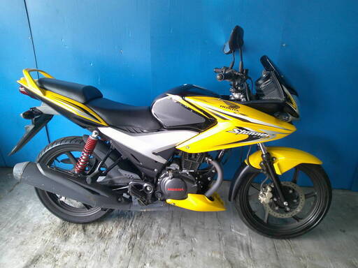 HONDA CBF125スタナー 黒/黄 エンジン始動確認 自賠責保険で乗れます 半額配送キャンペーン 現状渡し諸経費￥0- 横浜 P-Yard HONDA CBF125スタナー 黒/黄 自賠責保険で乗れます 半額配送