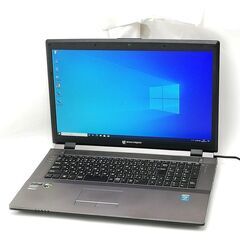 激安 高速SSD WiFi有 フルHD 17.3型ワイド mouse MB-W710B-SH 中古美