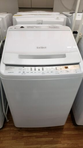 HITACHI 8.0㎏全自動洗濯機 BW-V80F