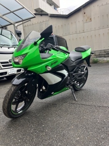 堺市堺区　ニンジャ250R緑、白  倉庫保管